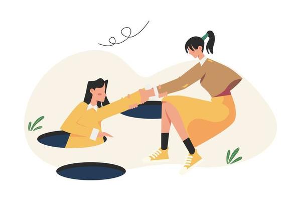 Demander de l’aide, ce n’est pas être faible.